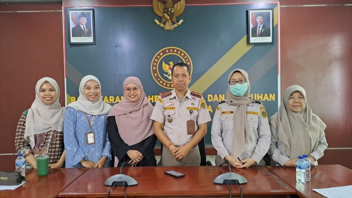 Kunjungan Monitoring Dosen Pembimbing Lapangan di Balai Karantina Hewan, Ikan, dan Tumbuhan Papua Barat Daya